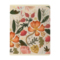 Тетрадь А5 48л кл. Альт "Bloom flowers" софт-тач, фольга