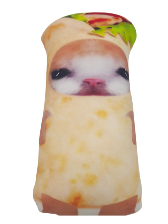 Игрушка антистресс 23см "Кот в шаурме"