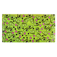 Конверт на кнопке  с рисунком 260*140мм, Авокадо паттерн