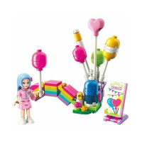 Конструктор пластм. Qman "Веселый праздник" ассорти (упаковка не русифицирована)