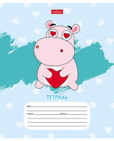 Тетрадь А5 12л кл. Hatber "Милые создания" 5диз.в блоке, белизна 98%