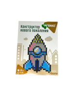 Конструктор 2D пластм. 418 дет. А5 "Ракета"