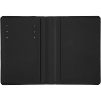 Обложка для паспорта "ВСЁ СЛОЖНО" кожзам,поролон, шелкография, 3 отд.д/визиток