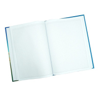 Тетрадь А4 7БЦ 120л кл. сшивка Канц-Эксмо "Яркий офис" мат.лам., выб.лак.