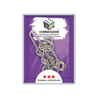 Головоломка металлическая 1 шт "Лестница" 12 элемент.