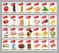 Игра настольная "Играем в магазин. Покупаем продукты" 5+