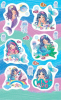 Наклейки детские 15*9см  "Русалочка" Наклейки детские 15*9см  "Русалочка"