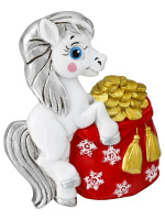 Магнит 7см "Пони с мешочком"