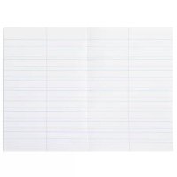 Тетрадь д/записи трудных слов А6  24л, скоба, узк.лин. "Умный котик"