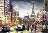 Пазлы 2000 элементов  675*975мм.  "Париж"