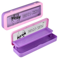 Пенал пластиковый (215*70*30) "Дискокот" замок-защелка, шелкография