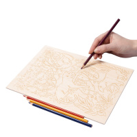 Выжигание набор досочек А4 "Животные джунглей"