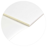 Альбом А4 40л клеевой кор. "Девушка с катаной" 100гр/м2, сплошной УФ-лак