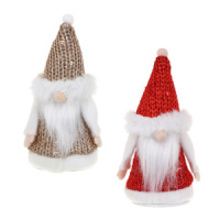 Сувенир новогодний "Гном" 12см, 2 дизайна