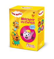 Магниты из гипса "Три кота. Лапочка"