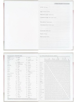 Ежедневник недат. А5 136л., 7БЦ "Минималистичный ежедневник-1" лен, фольга, мат.лам.