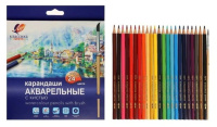 Карандаши цвет. акварельные 24цв  Луч "Классика цвета" с кисточкой