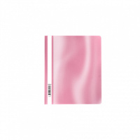 Скоросшив. пласт. А5+ прозр. верх.  Glossy Candy, 0,12/0,18мм ассорти