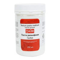 Паста акриловая рельефная "Таир" 250мл , грубая
