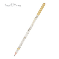 Карандаш ч/гр BV "Carrara. White" НВ, трехгранный, грифель 2мм