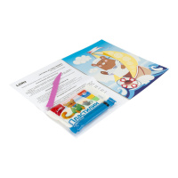 Картина из пластилина "Мишка моряк"