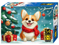 Пазлы   54 элемента  180*130мм. "Новогодние истории"