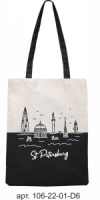 Сумка - шоппер 34*41см "СПб. Потоп"