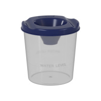 Стакан непроливайка  одинарный Classic, синий