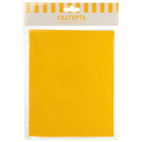Скатерть 137*183см, ПВХ, жёлтый