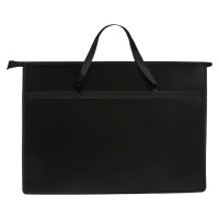 Папка А3 (470*335*50) с ручками, молния сверху, пластик "Город"