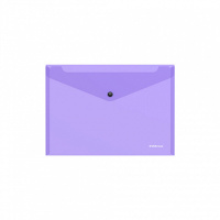 Конверт на кнопке В5 (282*229мм) 0,18мм, полупрозр. Glossy Vivid