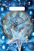 Пакет 25*19см (30мк) с вырубной ручкой "Время Нового года" ПВД