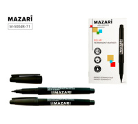 Маркер перманентный 1,5мм пулевидный, черный