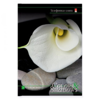 Алфавитная книга А7  48л "Ассорти" вырубка, глянц.лам.