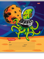 Тетрадь А5 18л кл. Проф-Пресс "Микс-110" 5 диз.в спайке, белизна 100%