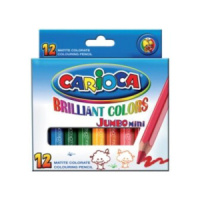 Карандаши цвет. Jumbo 12цв "Carioca" МИНИ