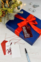 Набор подвесных ярлыков 20 шт. "Поздравительные" картон, фигурн.выруб., тисн.фольгой