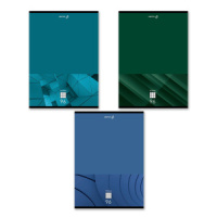 Тетрадь А4  96л кл. скоба Светоч "Изящные линии"