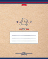 Тетрадь А5 18л кл. Hatber "Морская регата", белизна 98%