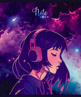 Тетрадь А5 48л кл. ПЗБМ "Слушаю космос" софт-тач, фольга, 5диз.в блоке, бел.100%