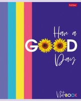 Тетрадь А5 48л кл. Hatber "Выбери настроение" 5диз.в спайке, белизна 98%