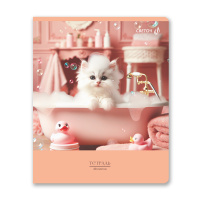 Тетрадь А5 48л кл. Светоч "Весёлые хвостики"