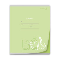 Тетрадь А5 12л лин. Светоч пласт.обл. "Царство знаний"