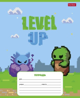Тетрадь А5 12л кл. Hatber "Пиксель_Level Up" 5 диз.в блоке, белизна 100%