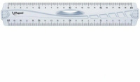 Линейка 20 см, GEOCUSTOM, блистер