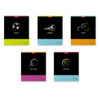 Тетрадь А5  96л кл.,     "Sport signs"