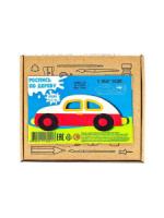 Роспись по дереву "Машина" 3+