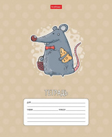 Тетрадь А5 12л кл. Hatber "Freaky friends" 5 диз.в спайке, белизна 98%