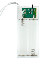 Макушка на ёлку "Звёздочка"  20см, 10 LED, 2 режима, теплый желтый свет, на батарейках