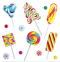 Салфетка "Конфеты" 33*33см, 20 шт., 2-х слойная